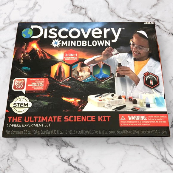 Discovery Kids MINDBLOWN Ultimate Science Kit 4 EXPERIMENTS IN 1 - Picture 3 of 8